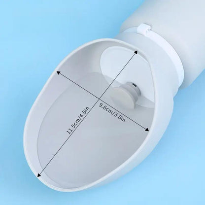 Pet Travel Folding Water Cup Silica Gel Mini Walking Dog Outdoors Large Capacity Pocket for Dog Go Out Pet Supplies Accessories